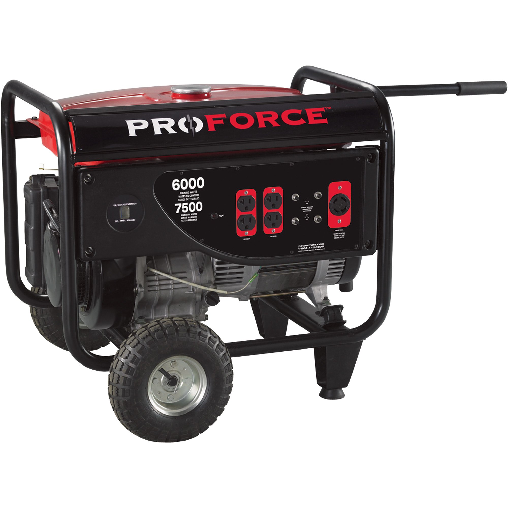Coleman Proforce Portable Generator — 7500 Watts, Model# PM0106000